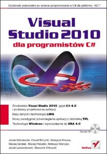 Visual Studio 2010 dla programistów C#